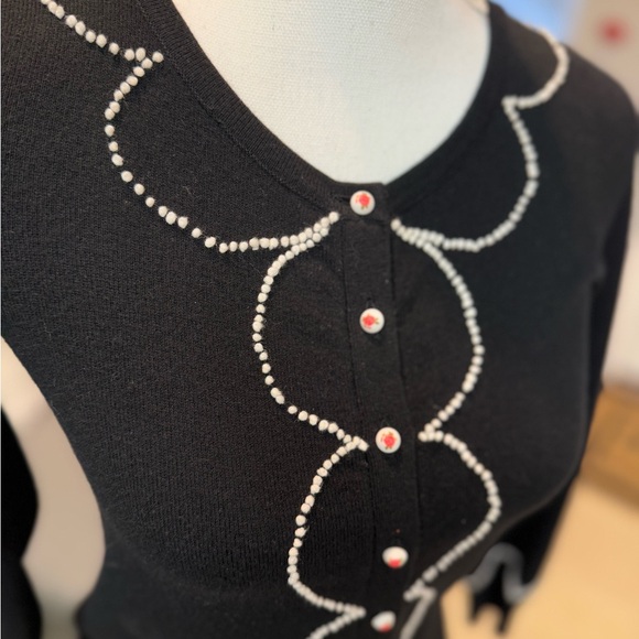 Anthropologie HWR Vintage Looking Cardigan Sweater XS - Picture 5 of 14